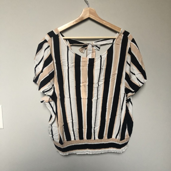 Forever 21 plus size (3X) striped top - Picture 2 of 3